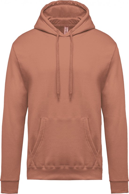 Sweatshirt Heren XL Kariban Lange mouw Peach 80% Katoen, 20% Polyester