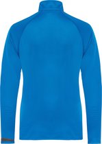 SportSweatshirt Kind 12/14 Y (12/14 ans) Proact 1/4-ritskraag Lange mouw Sporty Royal Blue / Black / Storm Grey 100% Polyester