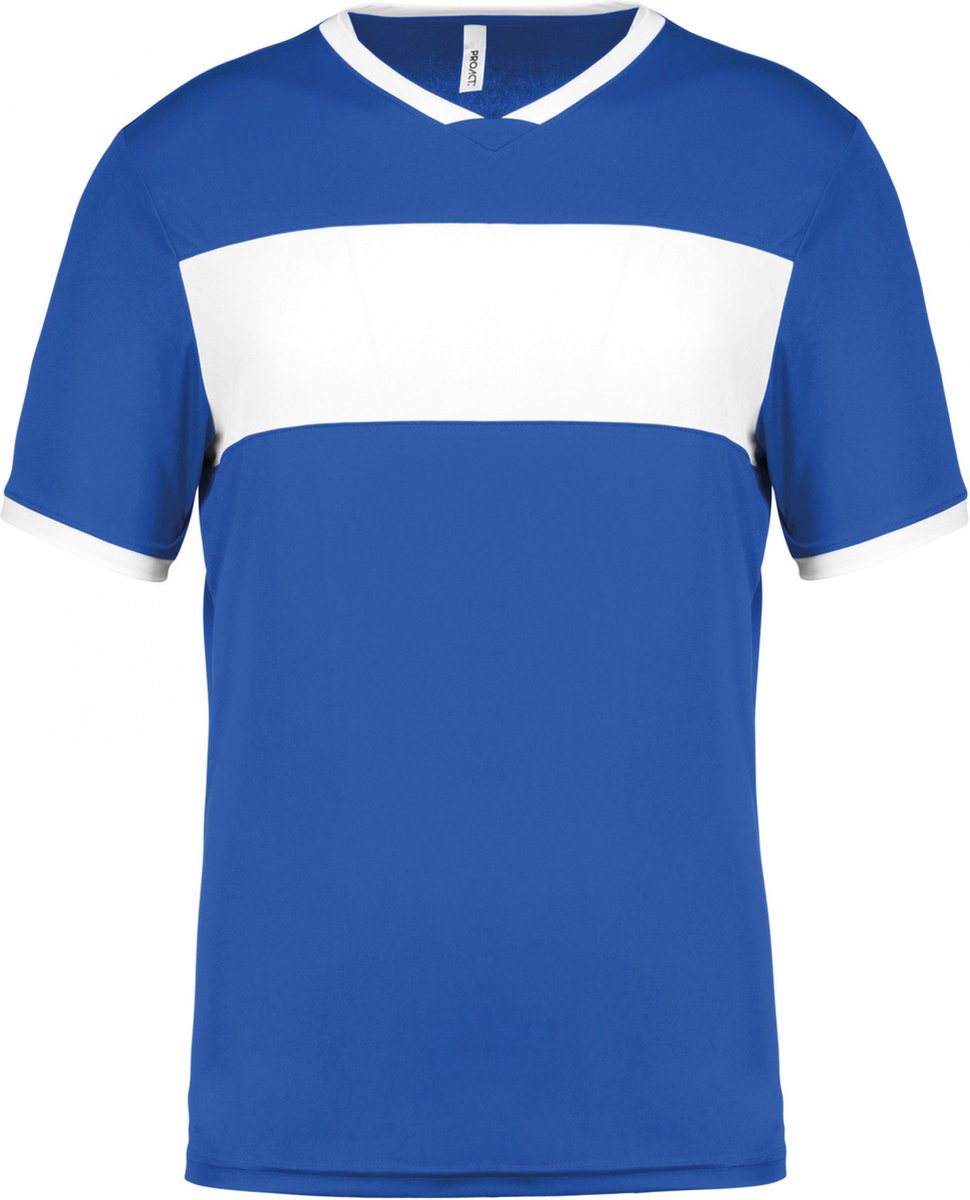 SportSportshirt Kind 4/6 years (4/6 ans) Proact Ronde hals Korte mouw Sporty Royal Blue / White 100% Polyester
