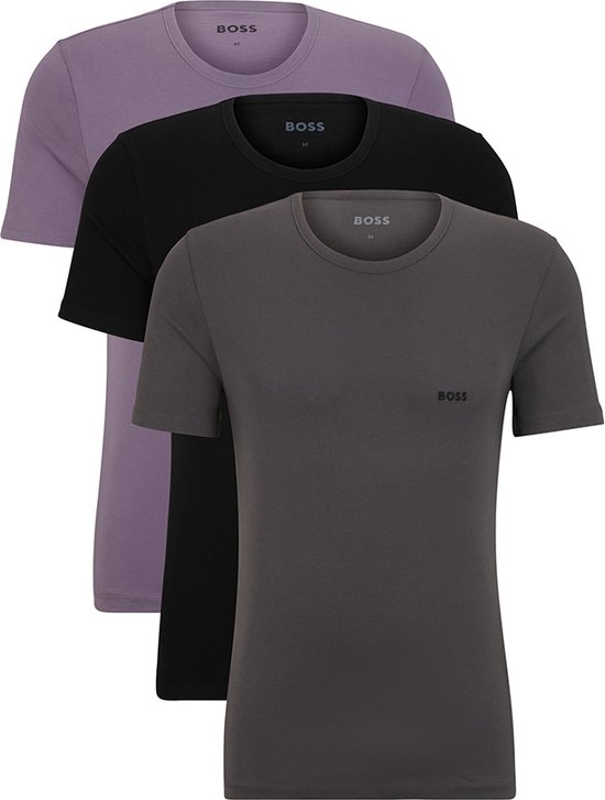 Hugo Boss BOSS classic 3P O-hals shirts multi 981 - S