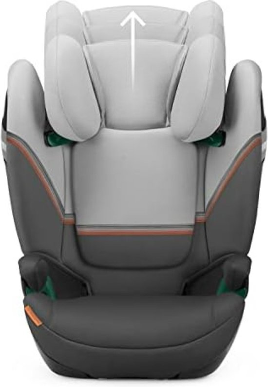 Kinderstoel Auto- Kinderzitje Auto- Zitverhoger Auto- Kinderzitje Stoelverhoger- Lava Grijs van Kinder — afbeelding 2