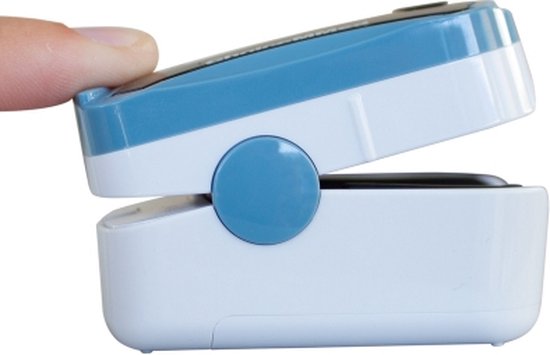 Oxymètre Mobiclinic MD300C29 - Oxymètre de pouls au doigt - Fréquence cardiaque et SpO2 - Écran OLED