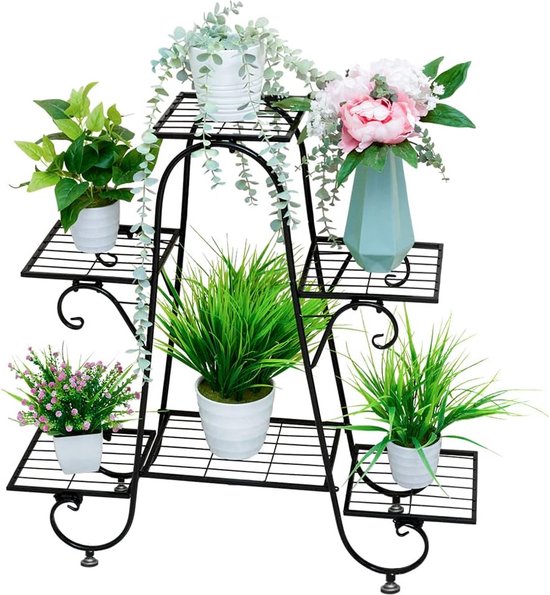 bremermann Bloemenkruk, set van 2, metalen