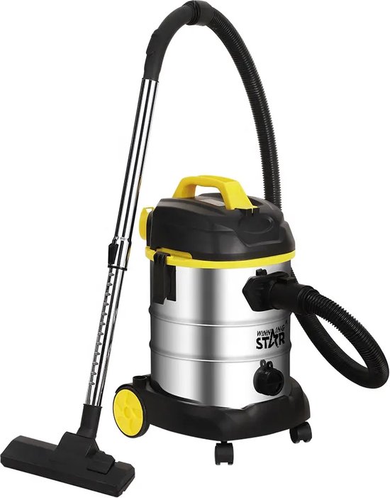 Winning Star Nat En Droog Stofzuiger 25 Liter 1600w