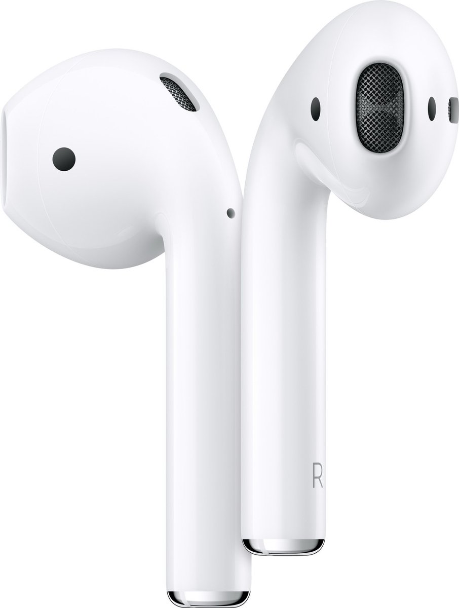1. Beste in-ear oortelefoons: Apple AirPods 2 - met
