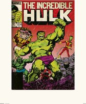 Kunstdruk Marvel Hulk 314 30x40cm