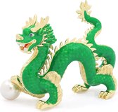 Image Dragon Vert avec Perle