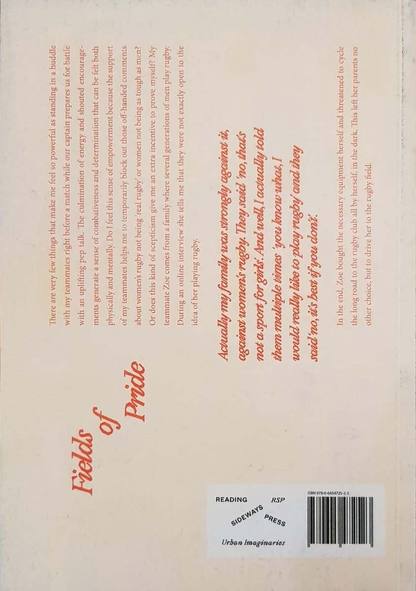 Fields of Pride - back cover