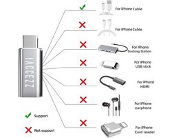 Lightning naar USB C Adapter