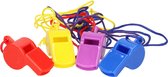 DID Sifflets Multipack - 4x sifflets en plastique colorés sur cordon