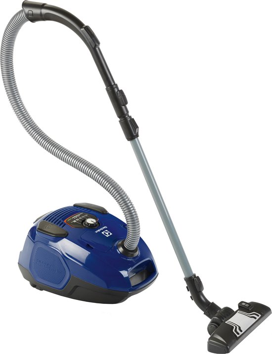 Klein Toys Electrolux stofzuiger - 26x23x70 cm - incl. zuig-, geluidseffecten en afneembare stofreservoir - blauw