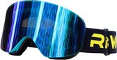 Livano Ski Zonnebril - Skibril - Dames & Heren - Wintersport - UV-Bescherming - Winddicht - Ski Gadgets - Blauw