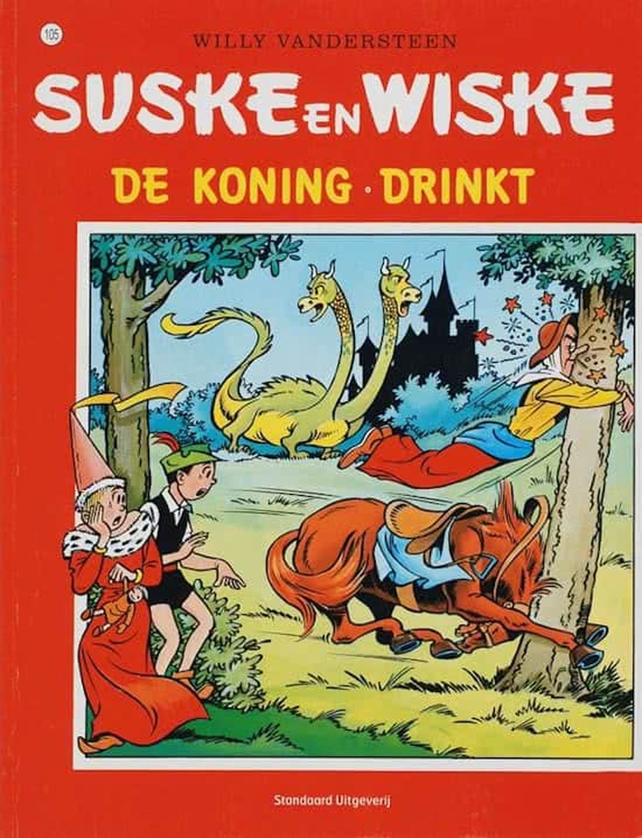 SUSKE WISKE 105 DE KONING DRINKT