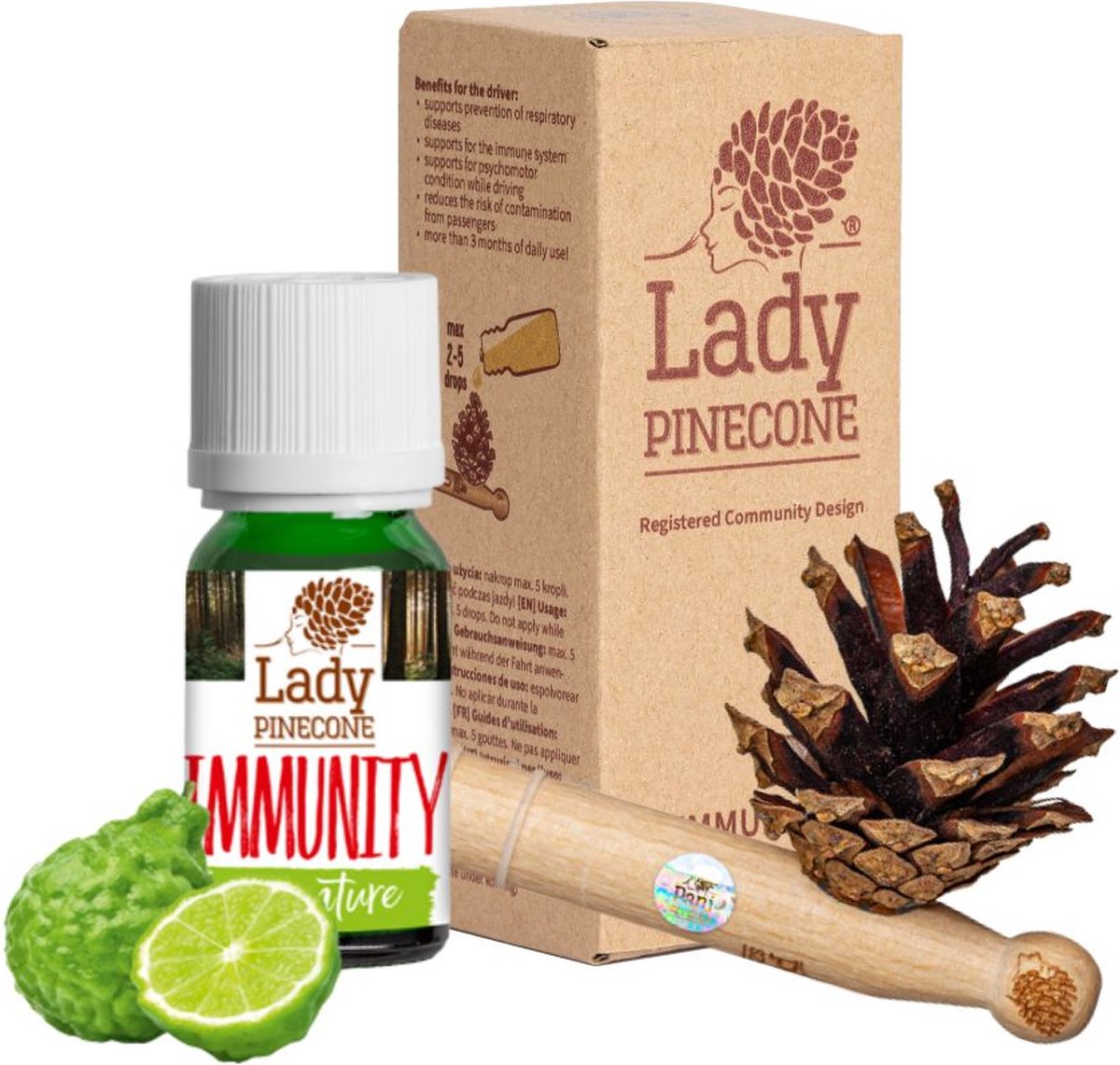 Goedkoopste Etherische Olie bij Verkoudheid & Griep - Auto Aromatherapie - 100 Puur & Natuurlijk - 10ml - Voor Horizontale Roosters