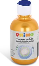 Primo Ready-mix PEARLESCENT poster paint, bottle 300 ml with flow-control cap yellow