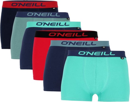 O'Neill - Heren Boxershorts Premium - 6-pack - Multi - maat XXL