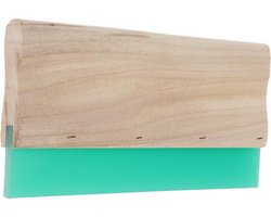 Zeefdrukrakel van hout, 30 cm - Zeefdruk Rakel voor printen op textiel of papier