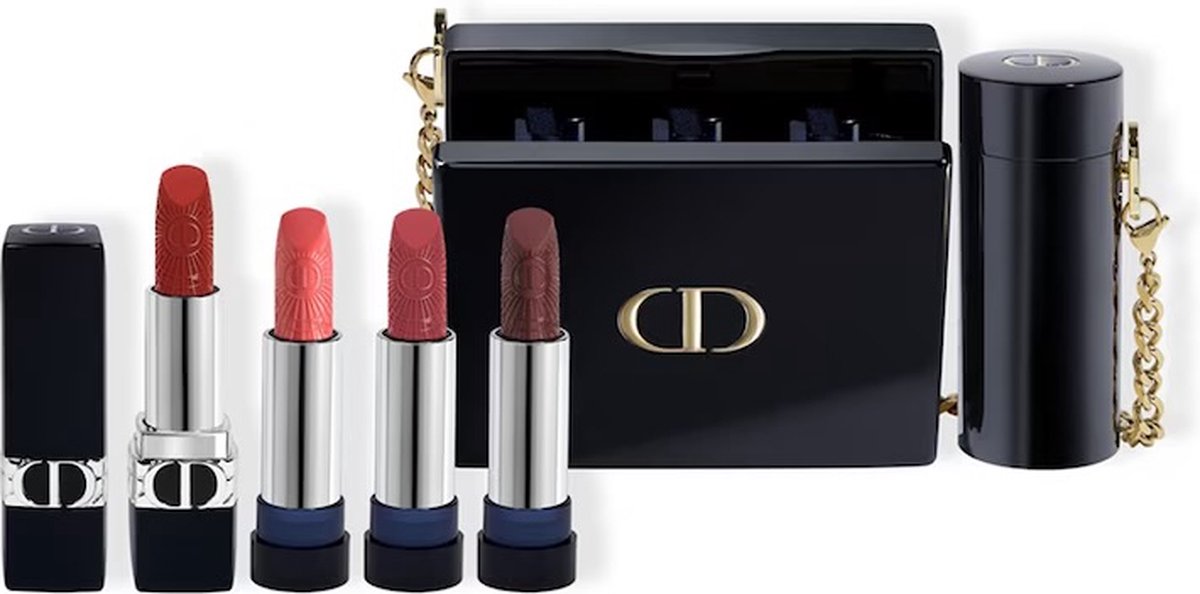 Dior Rouge Minaudière The Atelier of Dreams - Clutch & Lipstick Set - Limited Edition - Giftset - Moederdag cadeautje