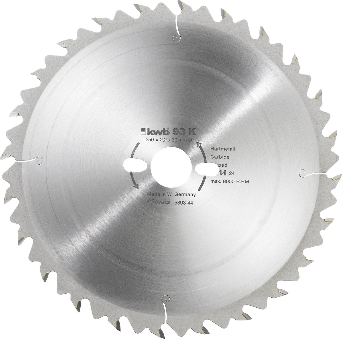 KWB Cirkelzaagblad 450 x 30 mm 1 stuk