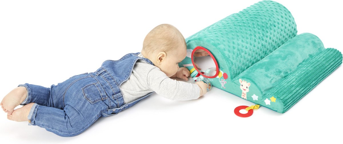 Sophie de Giraf Activity Cloud - Babyspeelgoed - Ontwikkeling en stimulatie voor baby's - Antislip - Vanaf 6 maanden - Meerkleurig — afbeelding 5