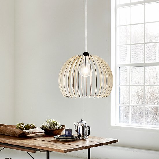 Nordlux Chino 40 - Lampe à suspension - Brun nature - E27