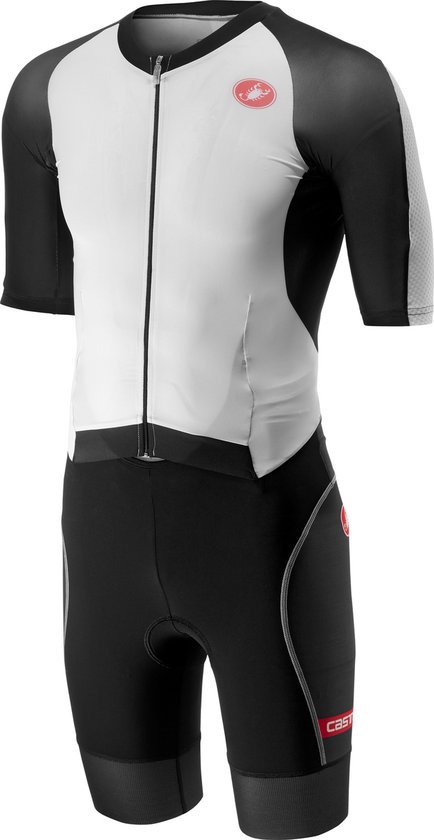 Castelli Snelpak Heren Wit Zwart - CA All Out Speed Suit