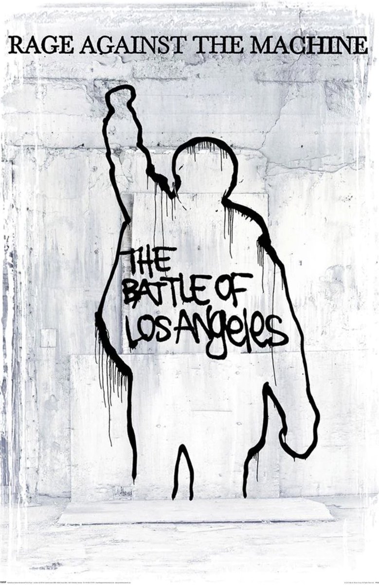 Pyramid Rage Against the Machine The Battle for Los Angeles Poster 61x91.5cm Multi color