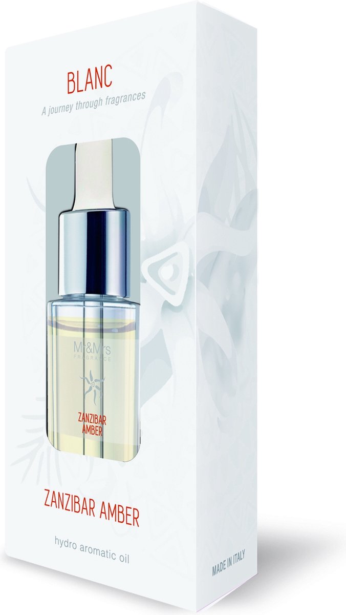 Goedkoopste Mr&Mrs Fragrance Geurolie Blanc - Zanzibar Amber