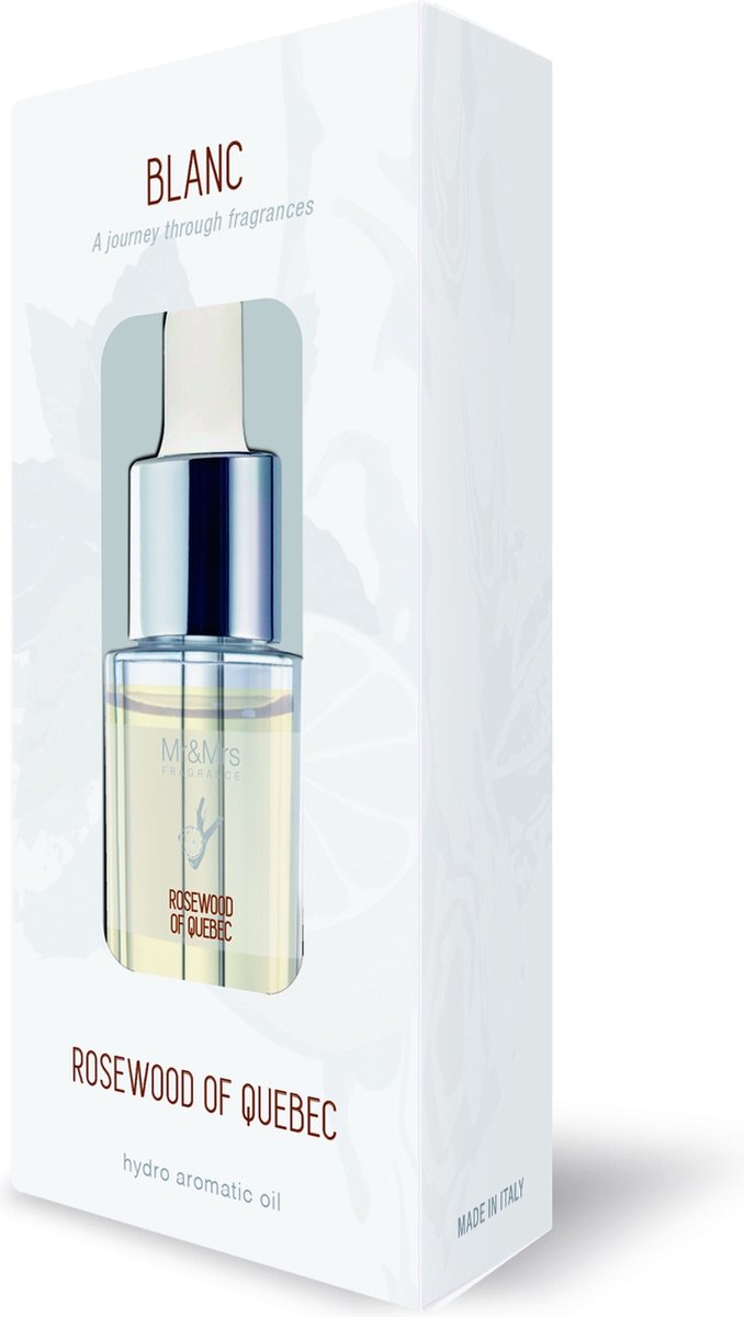 Goedkoopste Mr&Mrs Fragrance Geurolie Blanc - Rosewood of Quebec