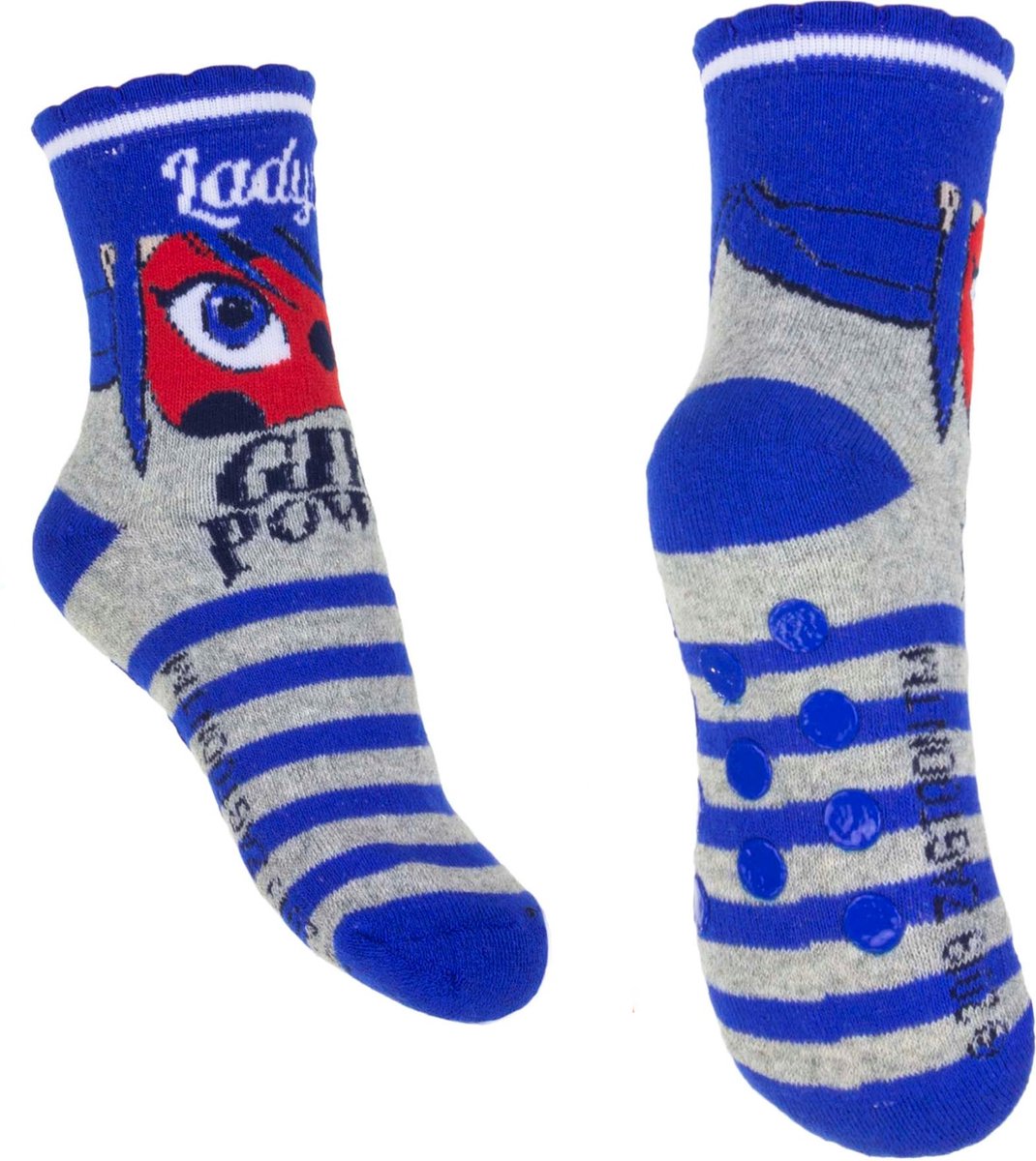 Miraculous ladybug - Badstof Antislip - maat 27-30