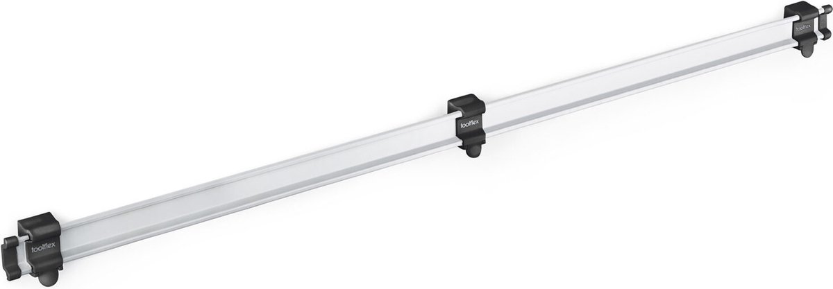 Toolflex One 94 cm Rail incl Installatie Kit Zwart