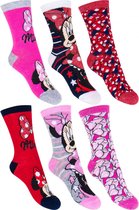 Minnie Mouse Sokken | 6 Paar | Maat 31-34