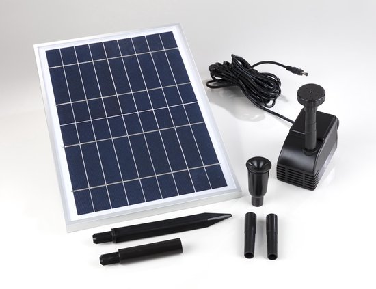 Zonne-vijverbeluchter, Zonne-vijverpomp Draagbare 2200 MAh Batterij met Zonne-vijverbeluchter, Zonne-vijverpomp Draagbare 2200 MAh Batterij met