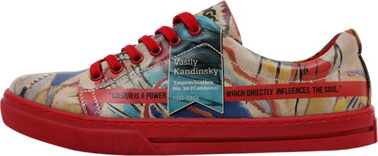 DOGO Muse Dames Sneakers- Vasily Kandinsky Cannons 36
