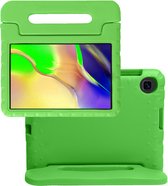 Hoesje Geschikt voor Samsung Galaxy Tab A 10.1 2019 Hoesje Kinderhoes Shockproof Hoes Kids Case - Groen