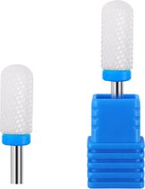 Keramische frees - Cilinder - Ø 6.6 mm - Grit: Medium - Nagelfrees - Nagelstylist - Manicure