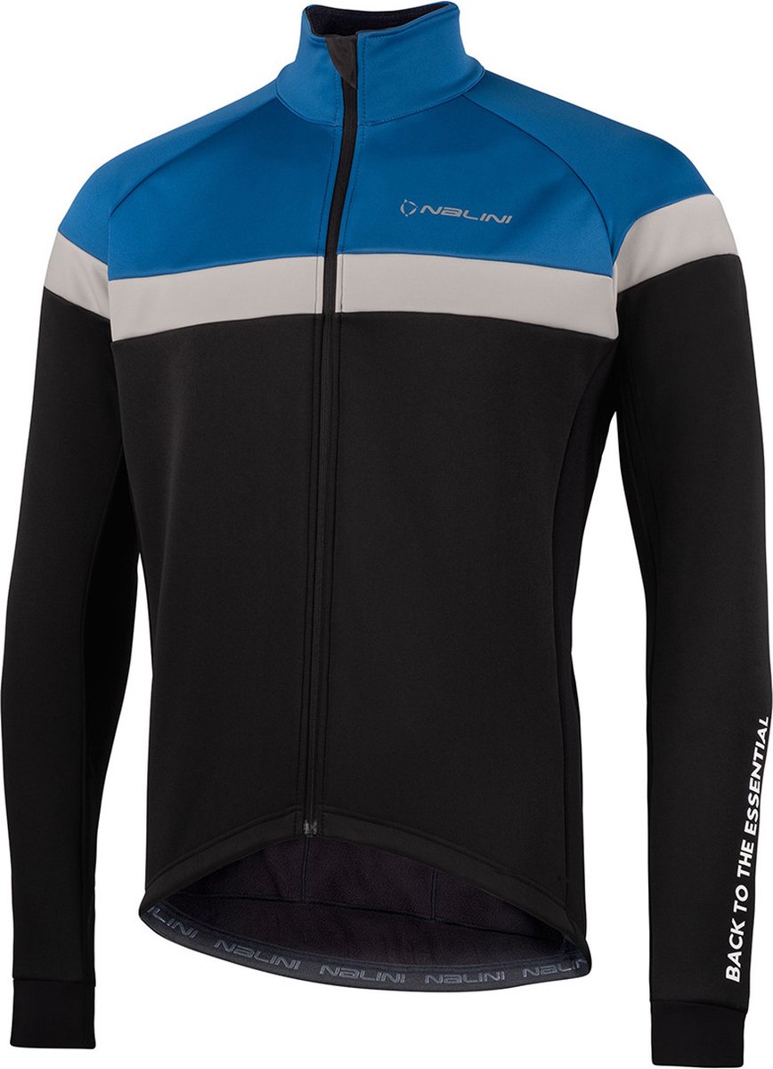 Nalini Fietsjack Heren Zwart Blauw - ROAD JKT BLACK BLUE - XXL