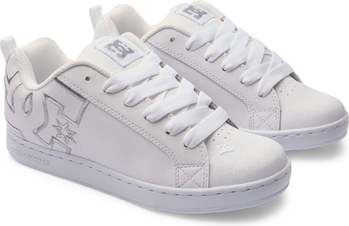 Dc Shoes Court Graffik Schoenen Vrouw Zilver