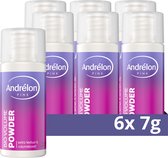 Andrélon Pink Powder - Big Volume - geeft extra textuur en volumeboost - 6 x 7 g