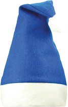 Benza Kerstmuts - Blauw - Vilt - One Size