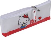 Etui - Hello Kitty - Plat - 21,5 x 8 cm - Waterproof - Back To School