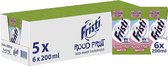 Fristi Drinkyoghurt Rood Fruit Drinkpakjes Mini 0% Suiker Houdbaar - 5 x 6 x 200 ml - Voordeelverpakking