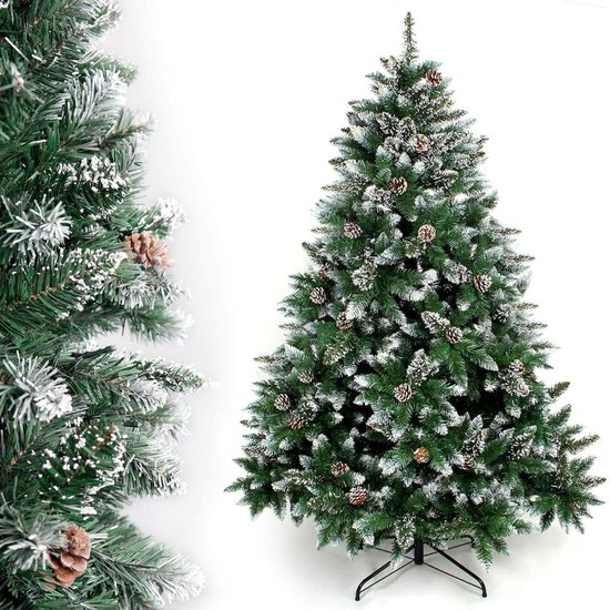 Sapin de Noël artificiel tradition et qualité - Arbre pour décoration de  Noël avec support
