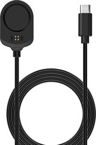 Chargeur - Câble de chargement USB C - adapté pour Garmin MARQ Gen 2 - gris sidéral - 1 mètre