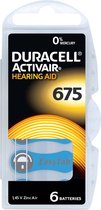 Duracell DA675 hoorapparaat batterij - Blauw