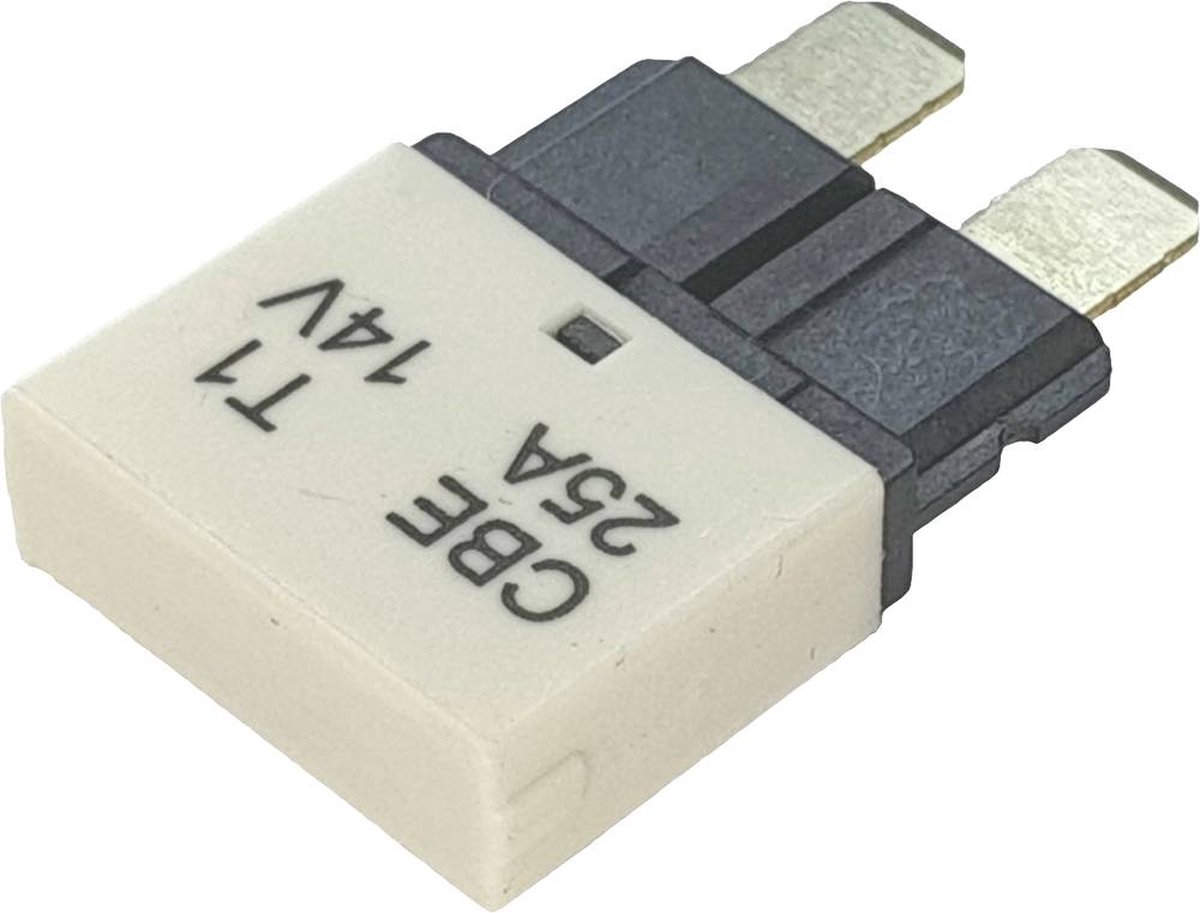 Hansor CBE1-2514 Zekeringautomaat standaard vlakzekering 25 A Wit 1 stuk(s)