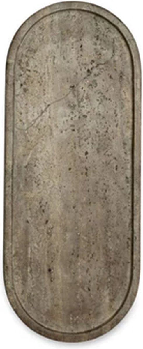 Stuff Stoneware plank 38x15cm steen grijs