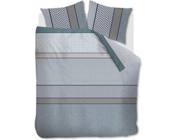 Beddinghouse Maren dekbedovertrek - Lits-Jumeaux - 240x200/220 cm - Blauw