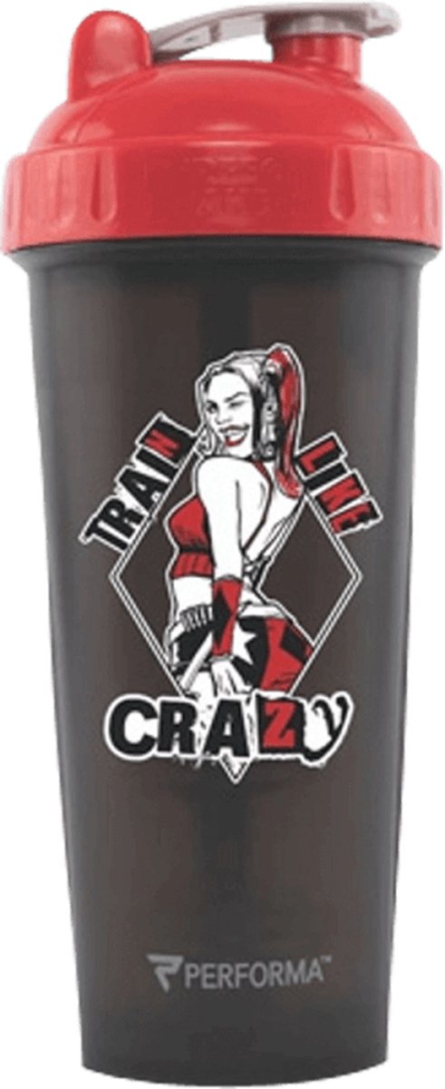 Goedkoopste Performa Shakers Performa Activ (800ml) - Villain Series - Harley Quinn Black - Accessoires