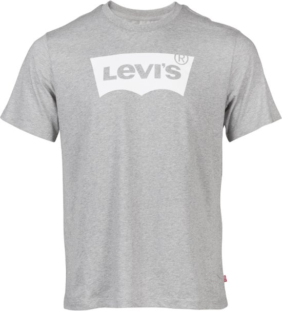 Levi s standard housemark t-shirt grijs wit A28230081, maat L
